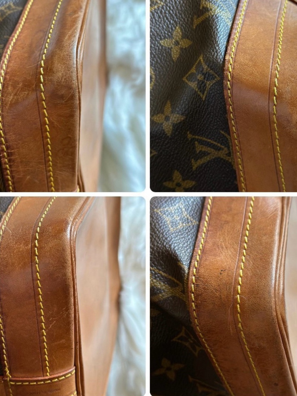 Louis Vuitton Monogram Drawstring Bucket Bag - Brown/Gold - Picture 7 of 8
